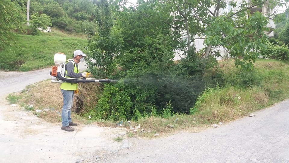 Gülüç Belediyesi Haşere İlaçlaması Yaptı