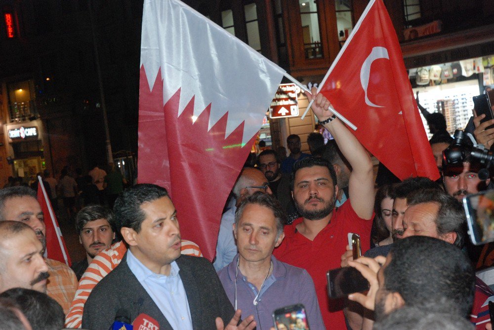 Beyoğlu’nda ‘Katar’ Protestosu