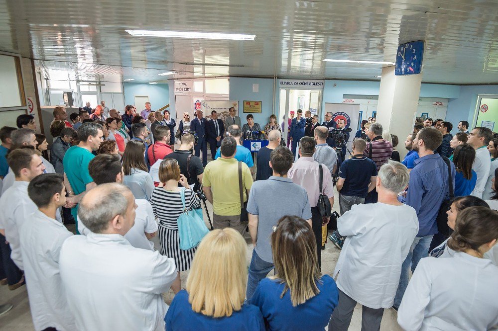 Karadağ Klinik Merkezi Göz Hastalıkları Bölümü Tika Tarafından Yenilendi