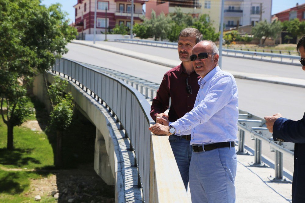 Başkan Çalışkan, Devam Eden Yatırımları Denetliyor