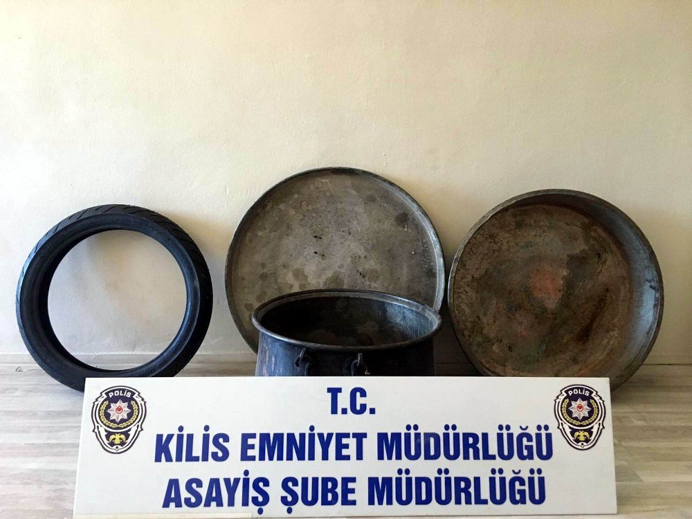 Kilis’te Polis Hırsızların Ensesinde