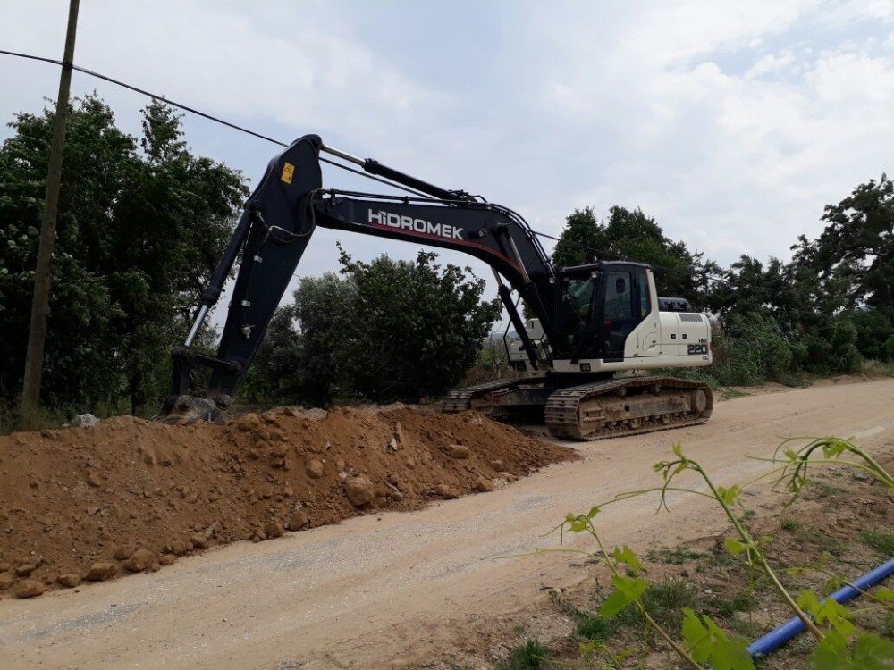 30 Yıllık İçme Suyu Hattı Sıfırdan İnşa Ediliyor