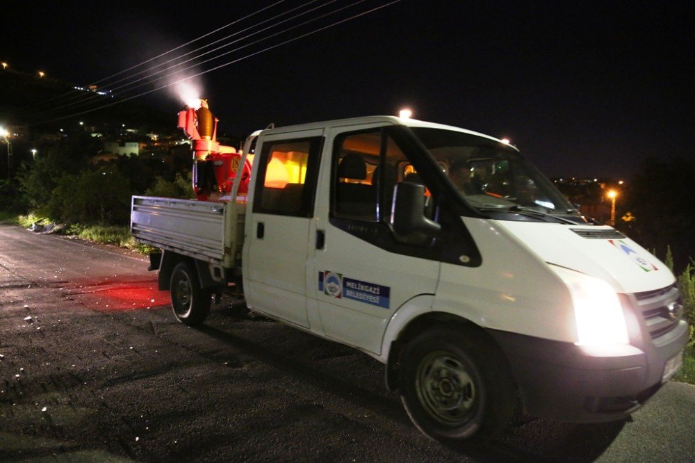 Melikgazi’de İlaçlama Ekibinin Sayısı Artırıldı