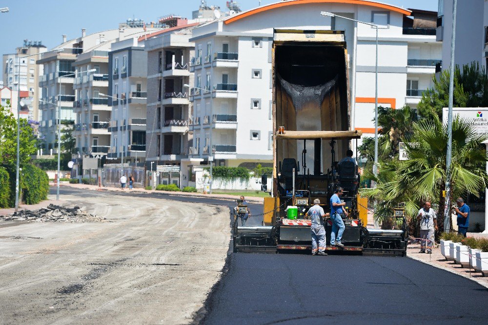 Şirinyalı’da Cadde Düzenleme Çalışmaları