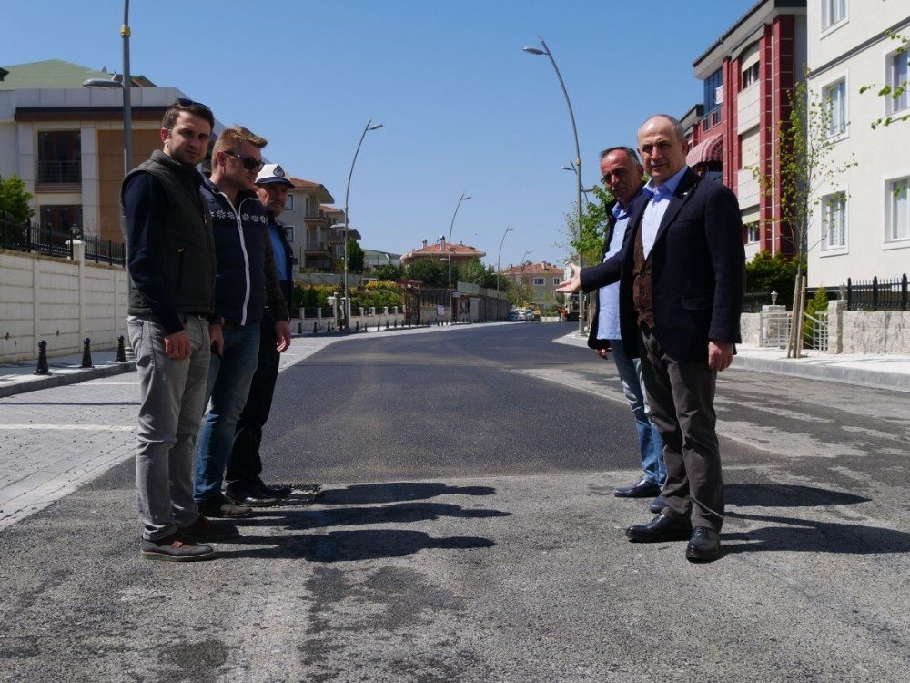 Büyükçekmece’ye Avrupa Standartlarında Yollar Yapılıyor