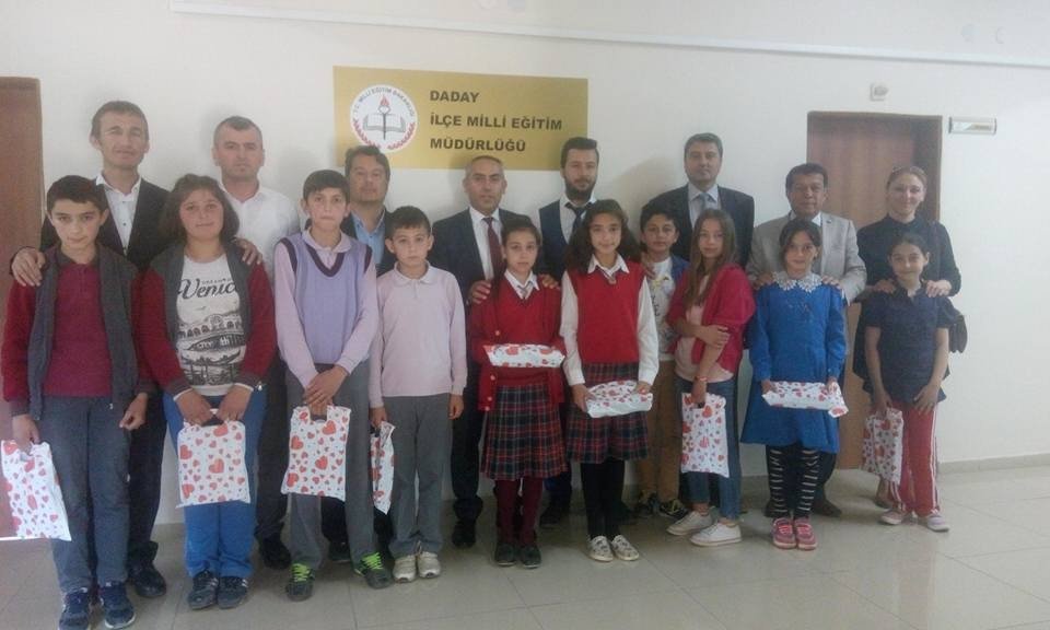 Daday’da En Çok Kitap Okuyan Öğrenciler Ödüllendirildi