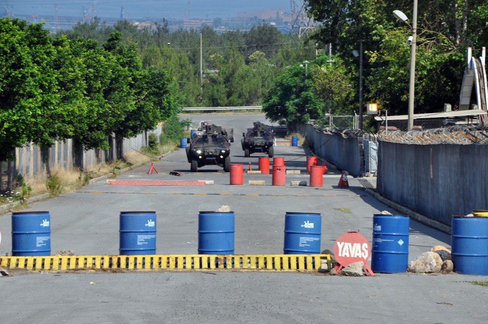 Hatay’da 39. Mekanize Piyade Birliğine Roketatarlı Saldırı