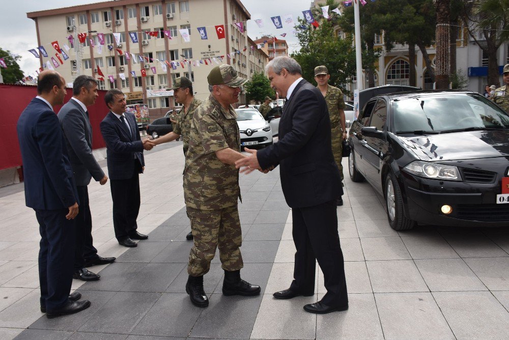 Vali Güvençer, Korgeneral Bekiroğlu’nu Ağırladı