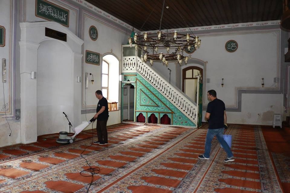 Kırklareli’nde Camiler Temizleniyor