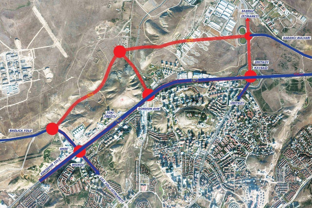 Sabancı Bulvarı-bağlıca Bağlantı Yolu Çalışmaları