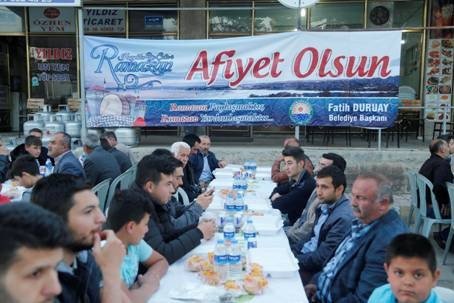 Başkan Duruay Oyacalılarla İftar Sofrasında Buluştu