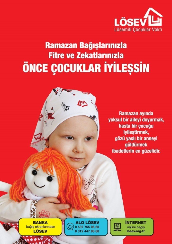 Lösev Ramazan Ayında Koli Koli Destek Olacak