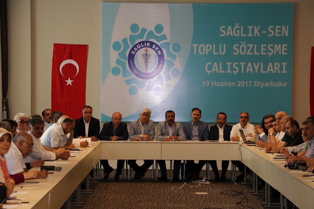 Sağlık-sen Toplu Sözleşme Çalıştayını Diyarbakır’da Gerçekleştirdi