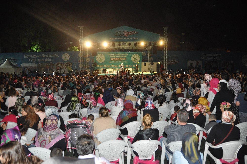 Nihat Hatipoğlu, Gaziosmanpaşa’da Ramazan Söyleşisine Katıldı