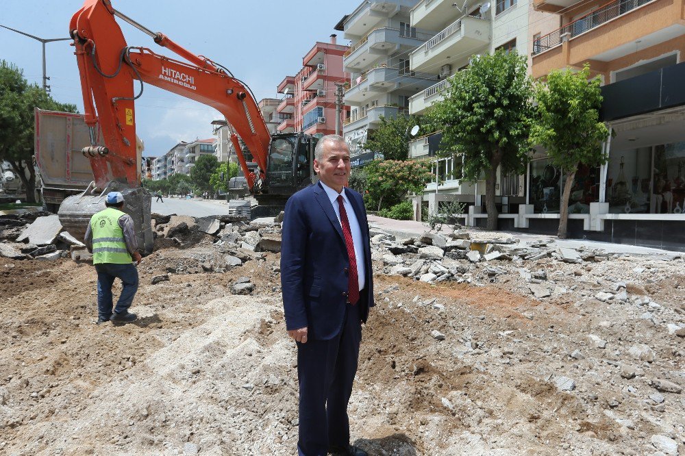 Denizli’de Alt Yapısı Tamamlanan Bölgelerde Üst Yapı Çalışmaları Başladı