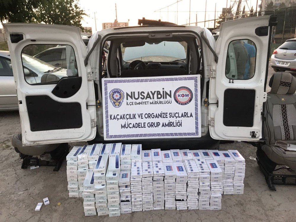 Mardin’de 83 Bin 750 Paket Kaçak Sigara Ele Geçirildi