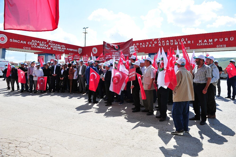 Hak-iş Konfederasyonu Sincan Cezaevi Kampüsünde Nöbette