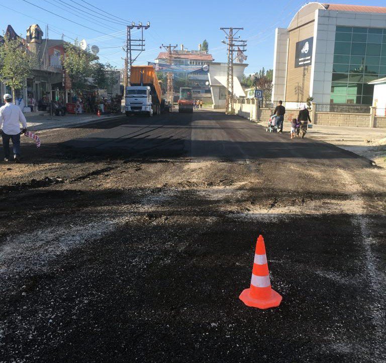 Doğu Caddesi Bakıma Alındı