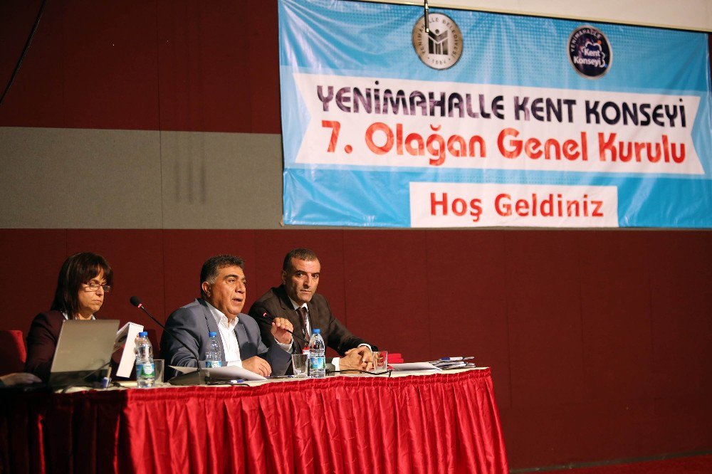 Yenimahalle Kent Konseyi Genel Kurul Yaptı