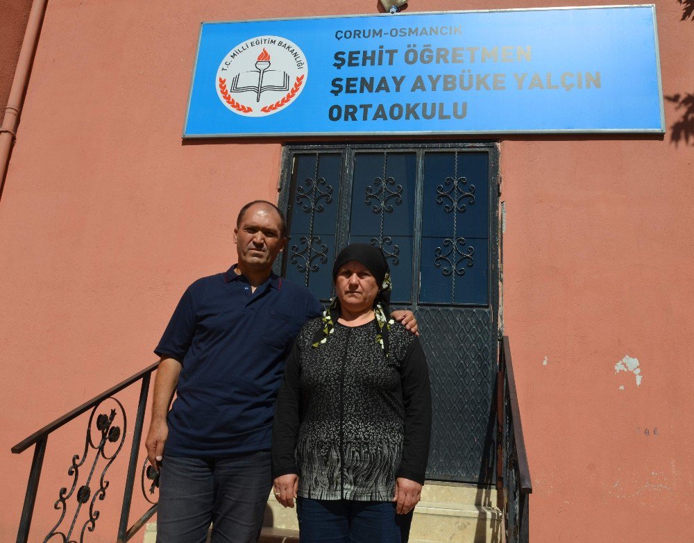 Şehit Öğretmen Aybüke Yalçın’ın İsmi Okula Verildi