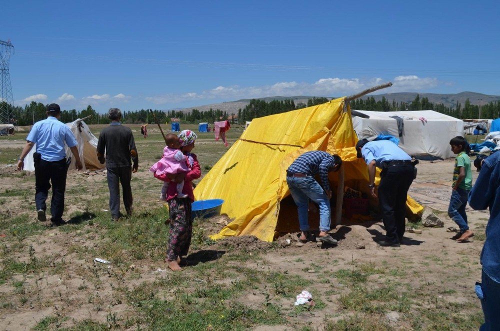 Sivas’ta Tarım Ve İnşaat İşçilerine Yönelik Uygulama