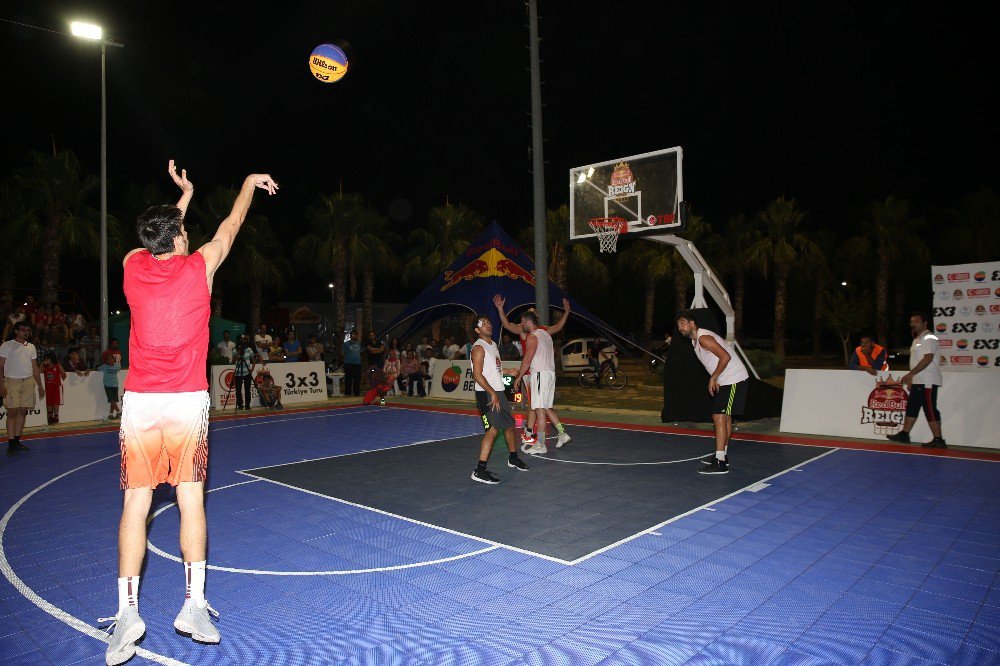 3x3 Sokak Basketbolu Finike Etabı’nda Şampiyon ’Sa Twins’