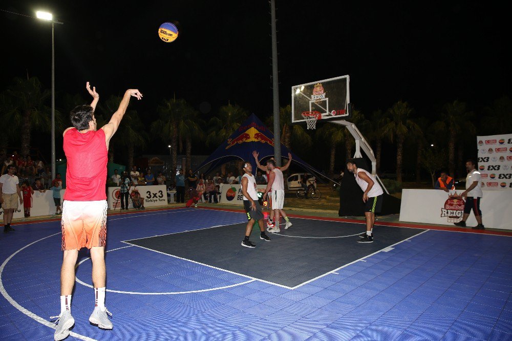 3x3 Sokak Basketbolu Finike Etabı Sona Erdi