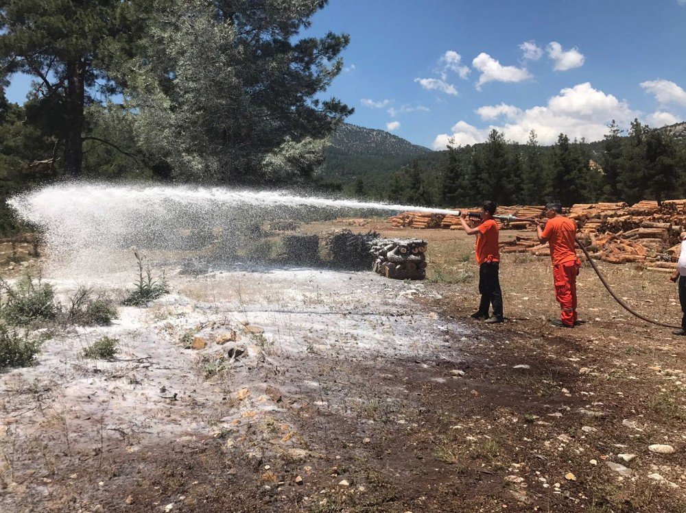 Korkuteli Orman Yangınlara Hazır