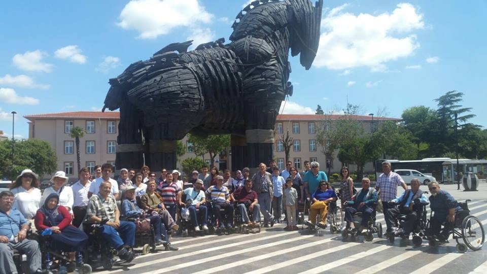 Alaşehirli Engellilere Çanakkale Gezisi