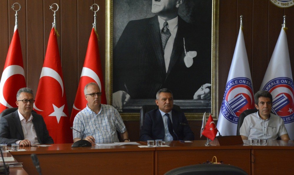 Çomü’de Merkez Müdürleri Toplantısı Yapıldı