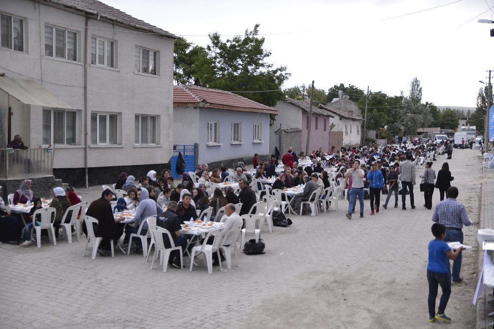 Çukurhisar’da İftar Sevinci