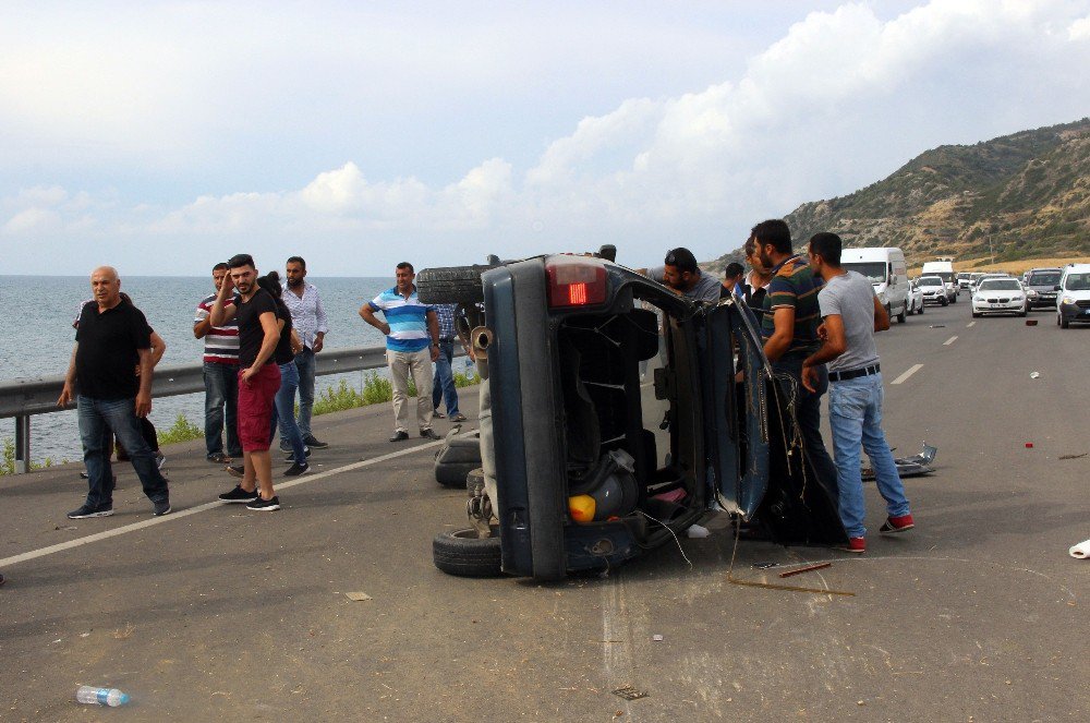 Hatay Arsuz’da Trafik Kazası