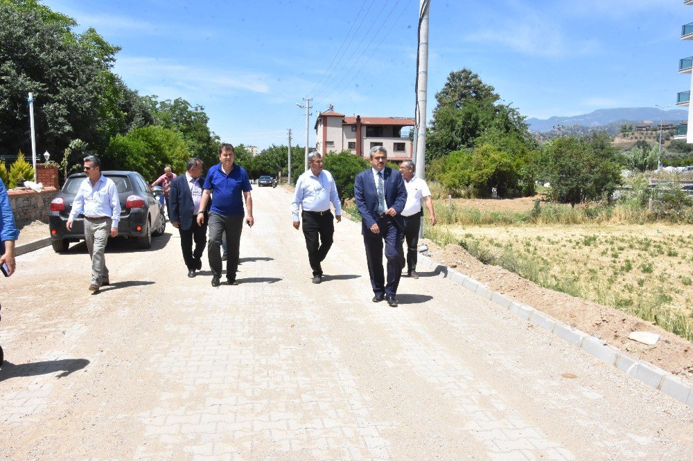 Nazilli Belediyesi İsabeyli’deki Bütün Yolları Tamamladı