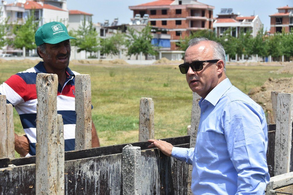 Masal Ormanı Parkında Çalışmalar Sürüyor