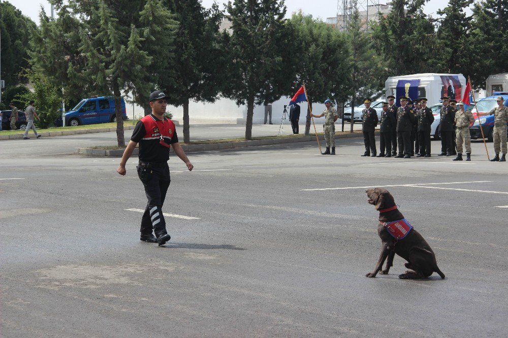 Suriye Sınırındaki Kilis’te Jandarmanın Kullandığı Teknolojik Silahlar Tanıtıldı