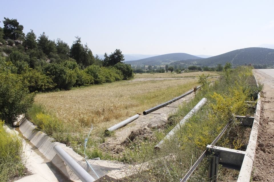 Vezirhan’ı Besleyen Ana Su Hattında Çalışma