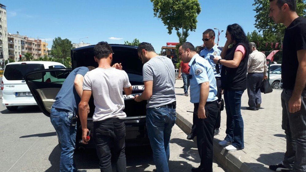 Plakası Bulunmayan Şüpheli Araç Polisi Harekete Geçirdi