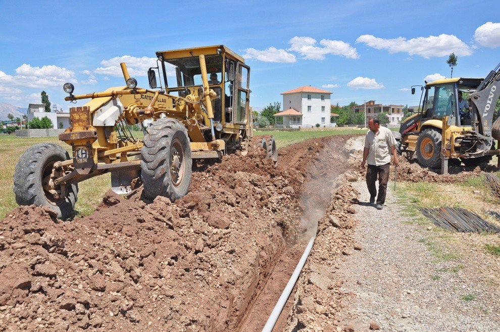 Gölbaşı Belediyesinden Alt Yapı Çalışması