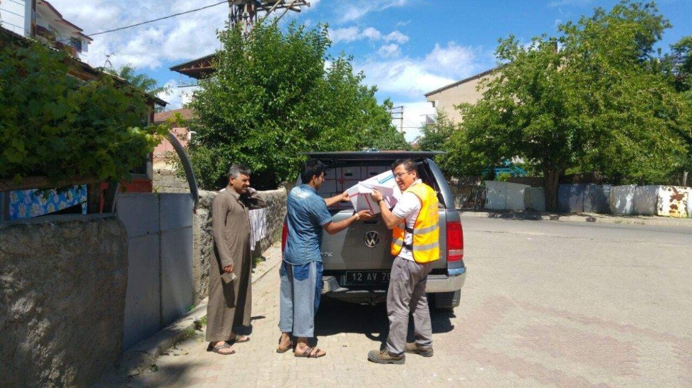 Afad’dan Suriyeli Ailelere Yardım