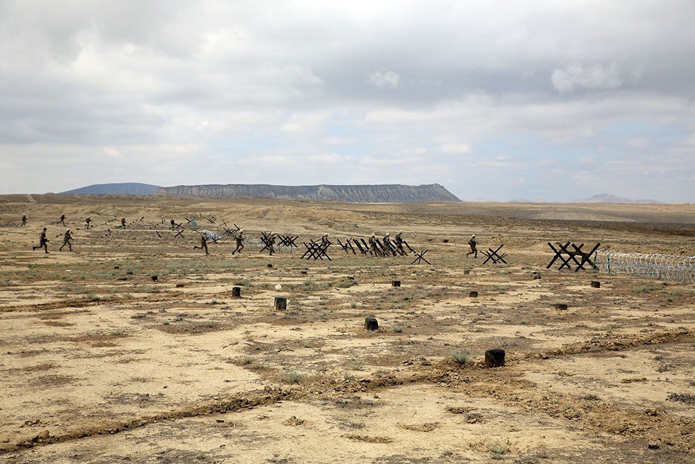 Azerbaycan’da Askeri Tatbikat