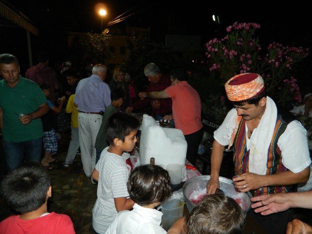 Bodrum’da Kar Şerbetine Yoğun İlgi