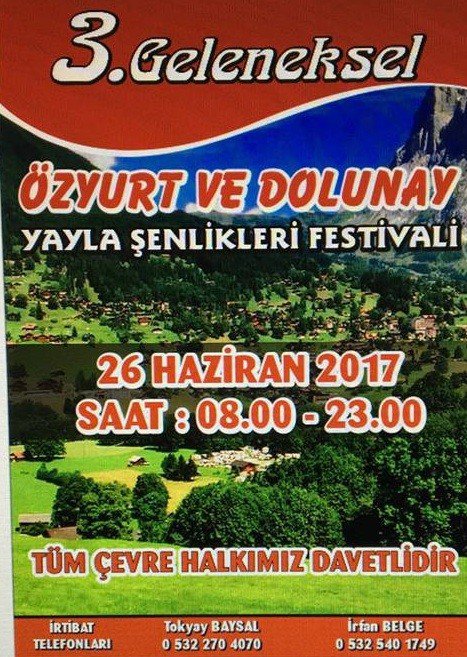 Şenkaya’da Yayla Şenlikleri Hazırlıkları