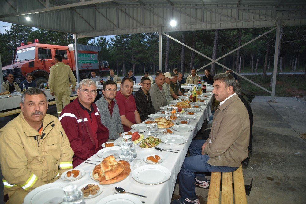 Yangın Ekibi İftarda Buluştu