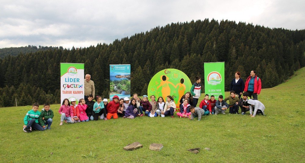 Giresun’da “Lider Çocuk Tarım Kampı” Düzenlendi