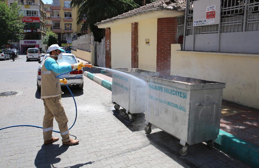 Haliliye’den, Dar Sokaklar İçin İlaçlamada Yeni Yöntem