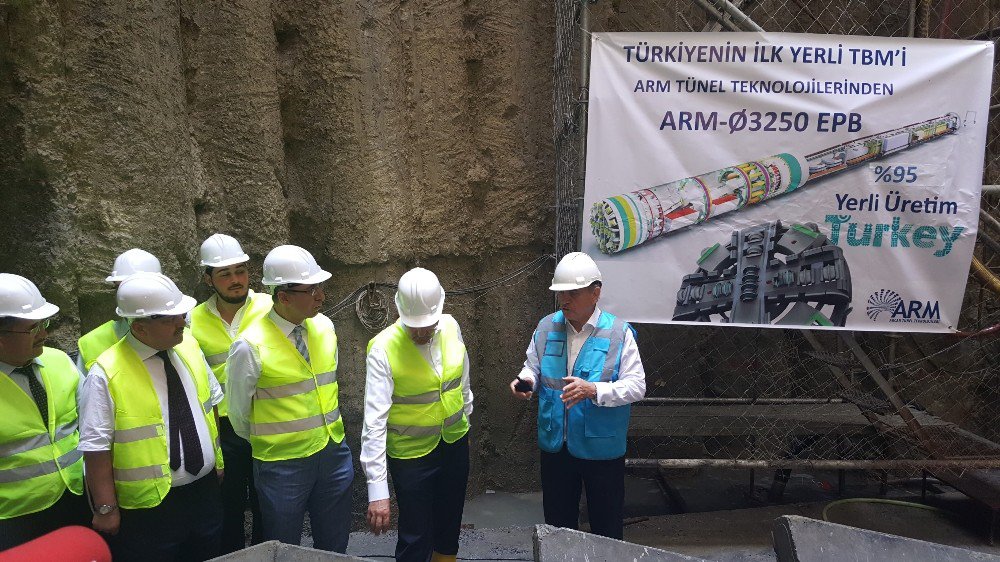 İstanbul’un İlk İçmesuyu Tüneli Yerli Teknoloji İle Yerin 60 Metre Altında Yapılıyor