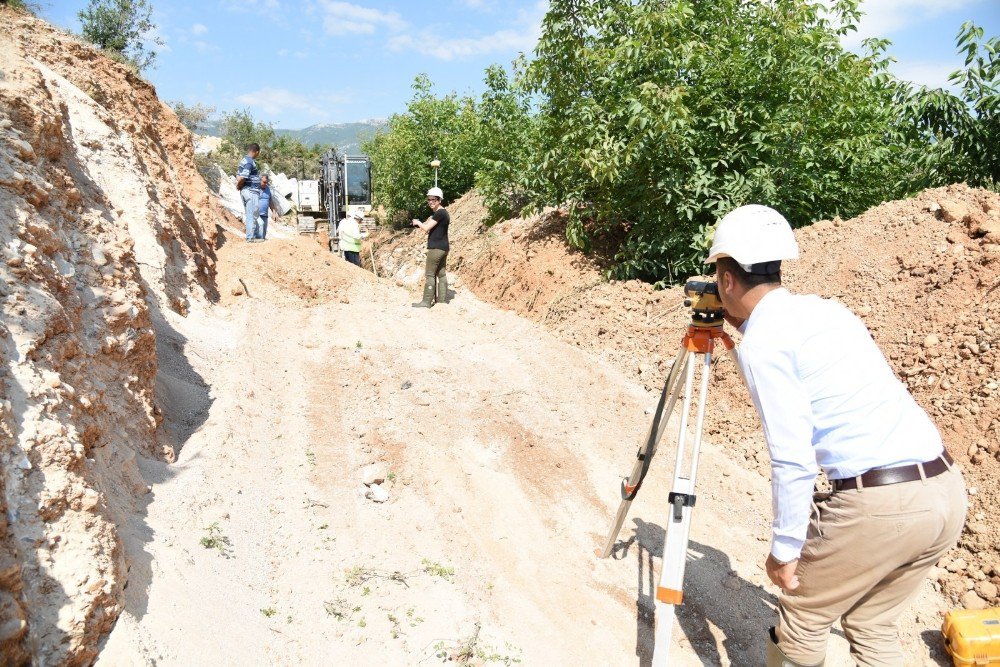 Sancaklıbozköy Bin 600 Metrelik Kanalizasyon Hattı