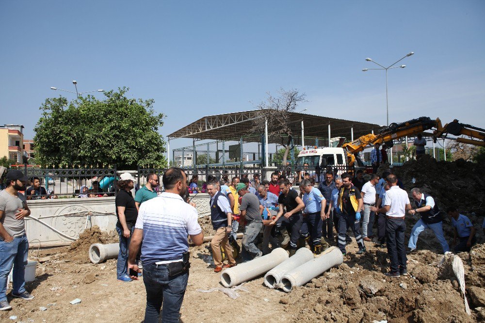 Toprak Altında Kalan İşçiler Son Anda Kurtarıldı