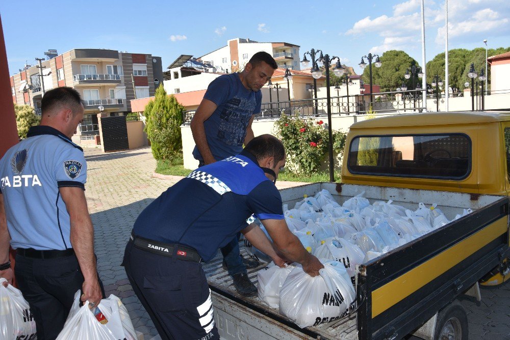 Nazilli Belediyesinden Ramazan Ayında Gıda Yardımı