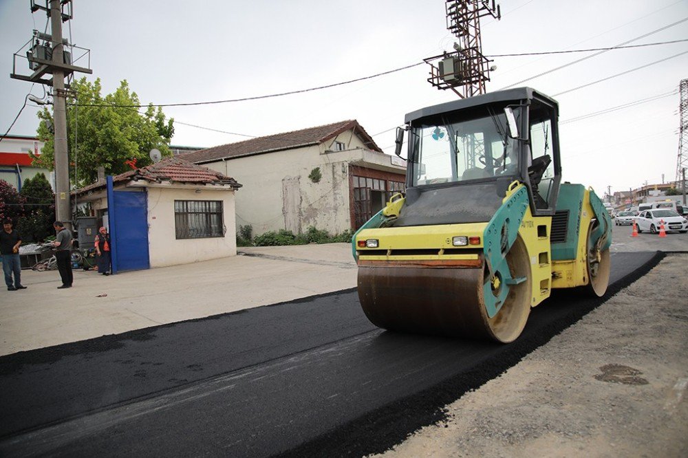 Erenlere Sorunsuz Altyapının Ardından Asfalt Atıldı